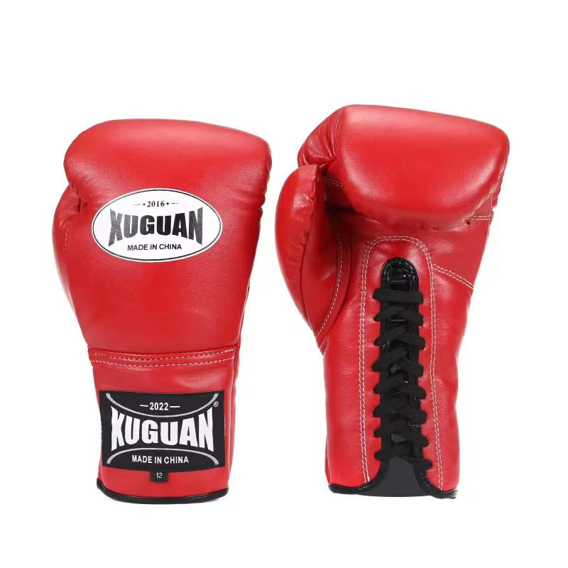 Boxing Training Equipment MMA Gloves Profession Sanda Fighting Kickboxing Gloves for Men Muay Thai Boxing Glove