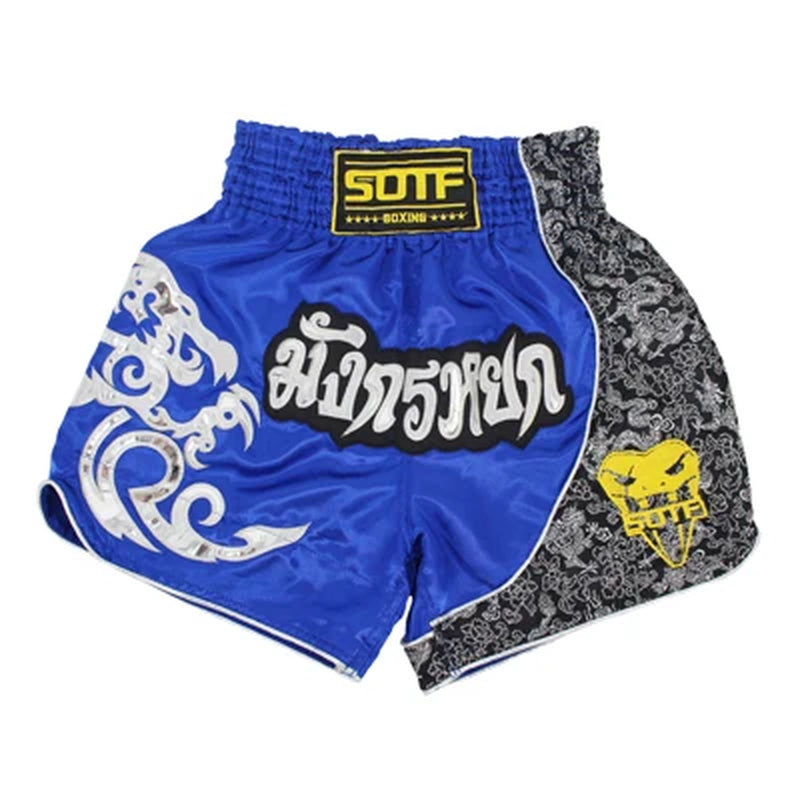 MMA Jujitsu Fight Grappling Men'S Boxing Pants Kickboxing MMA Shorts Short Tiger Muay Thai Boxing Shorts Sanda Cheap Boxing