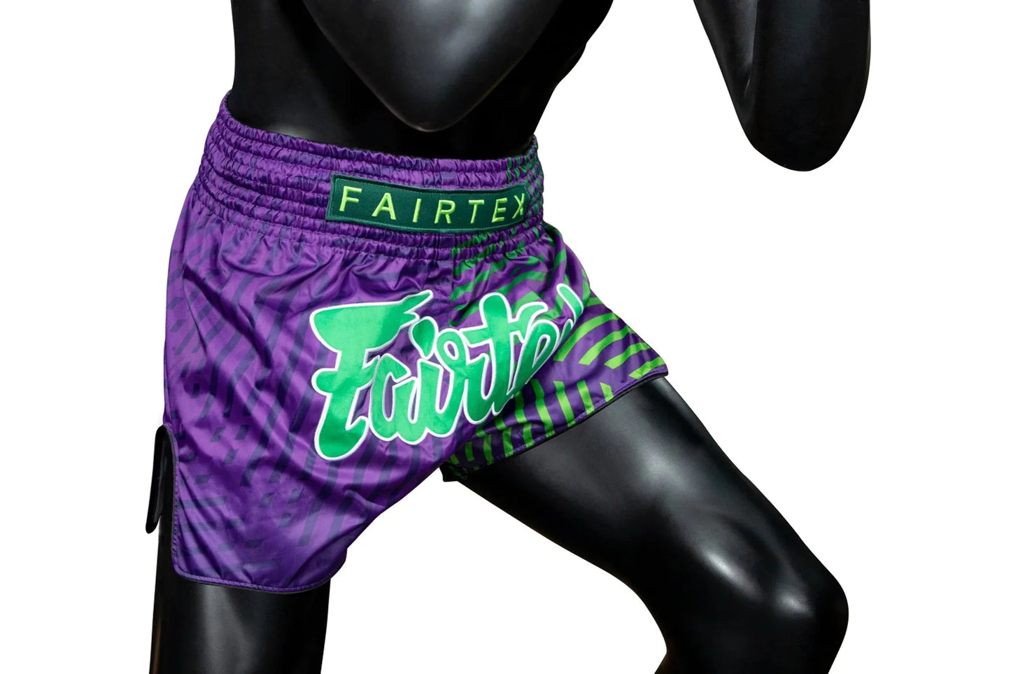 Fairtex BS1922 Racer Purple Slim Cut Muay Thai Boxing Shorts
