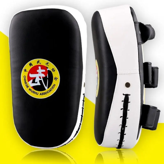 2 Pieces Kick Boxing Strike Curved Arm Pad MMA Focus Muay Thai Punch Shield Kicking Target