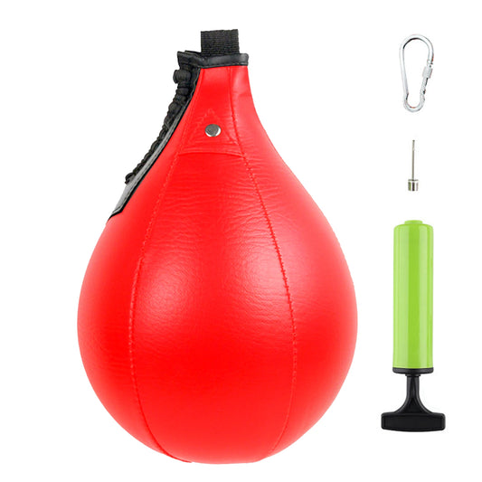 Boxing Speed Balls Leather Hanging Punching Bag Pear Boxing Bag Reflex Speed Balls Thai Boxing Bags for Fitness Equipments