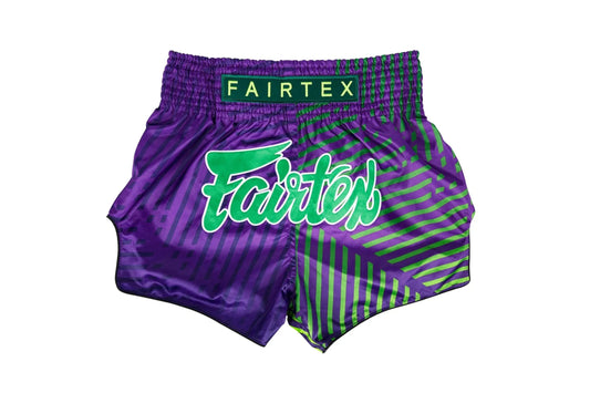 Fairtex BS1922 Racer Purple Slim Cut Muay Thai Boxing Shorts