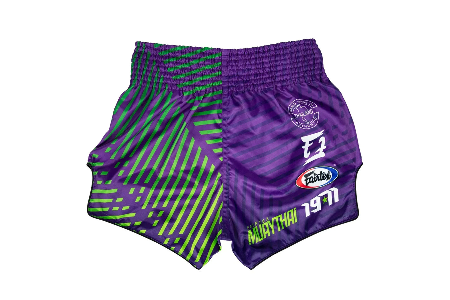 Fairtex BS1922 Racer Purple Slim Cut Muay Thai Boxing Shorts
