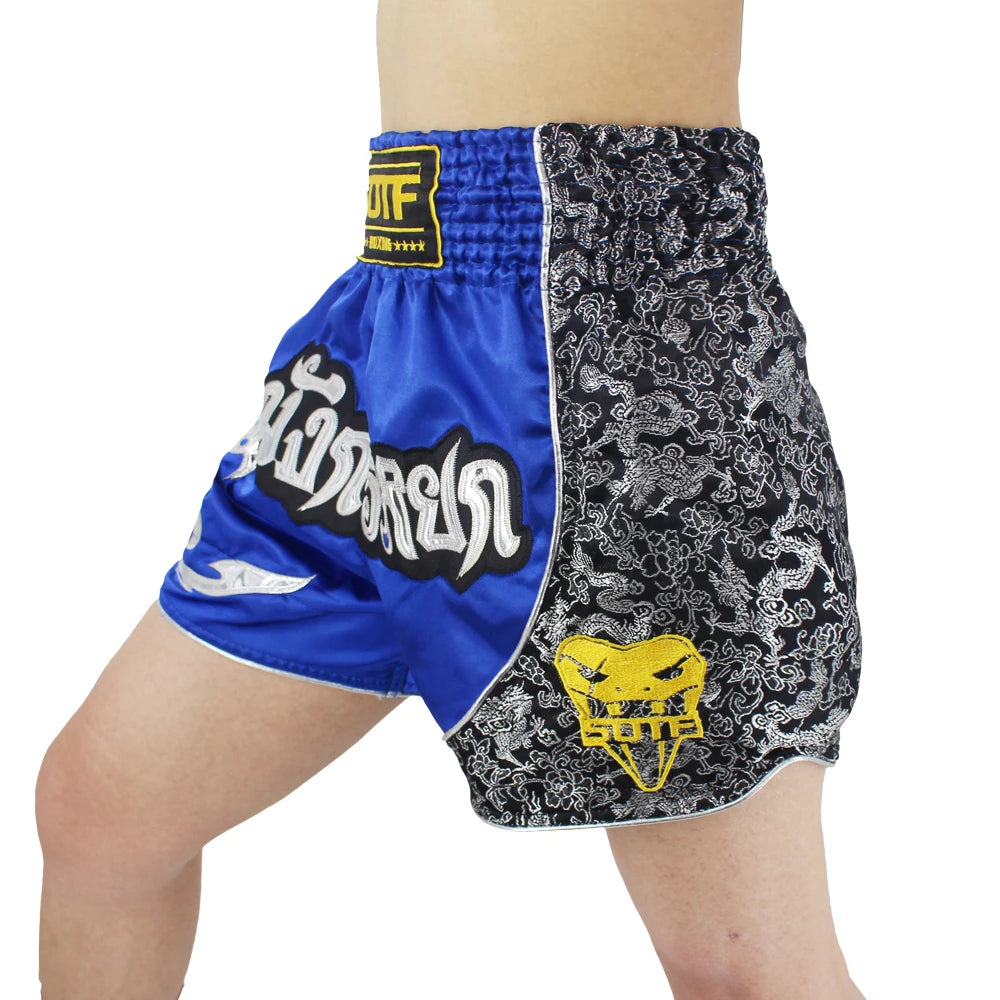 MMA Jujitsu Fight Grappling Men'S Boxing Pants Kickboxing MMA Shorts Short Tiger Muay Thai Boxing Shorts Sanda Cheap Boxing
