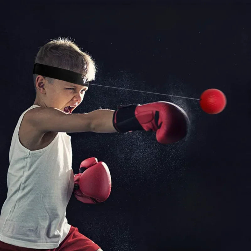 1Pc Boxing Ball Head Mounted Style Speed Sanda Training Boxing Reflex Ball Boxing Equipment Accessories